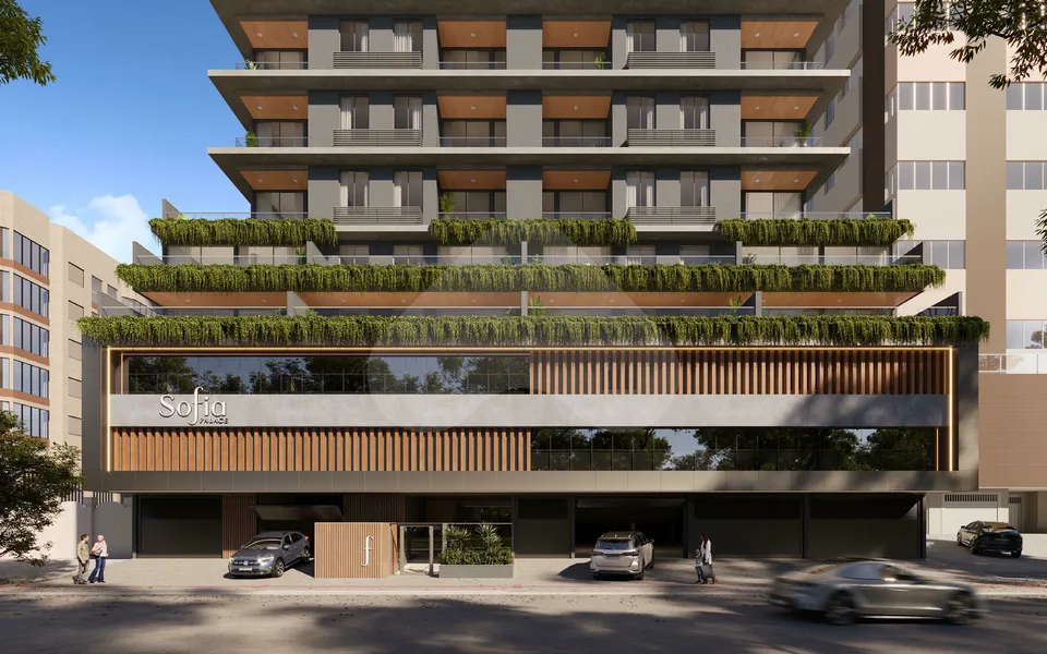Sofia Palace - Apartamento com 56,97 m², em Zona Nova — foto 3
