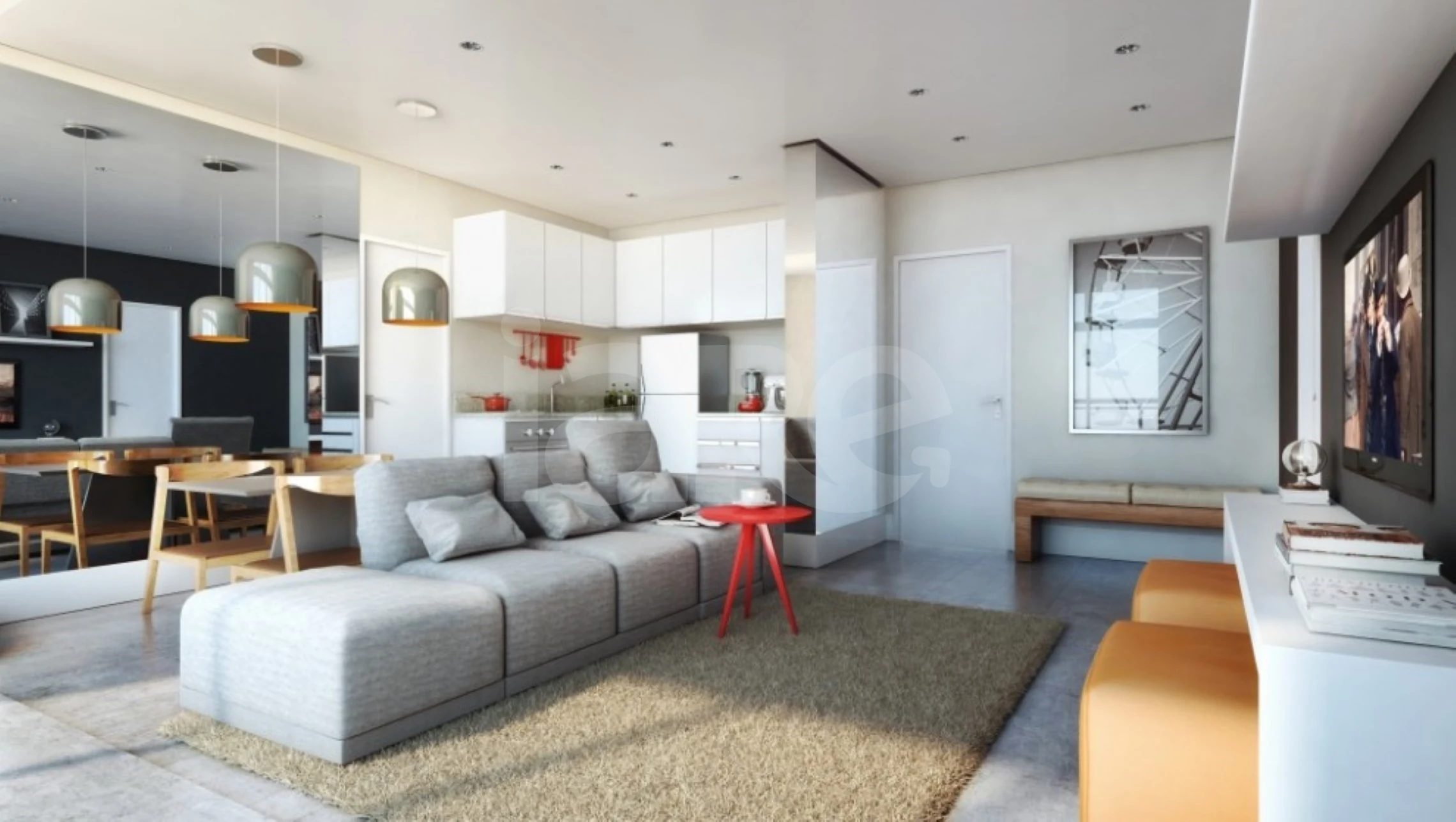 Viz Ponte Estaiada - Studio com 35,3 m², em Real Parque — foto 3