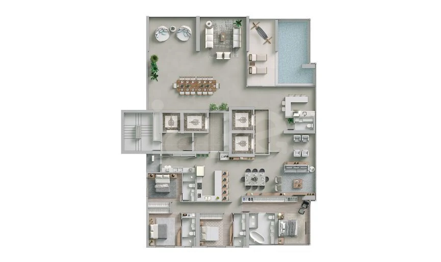 Planta — Garden 289,22 m²