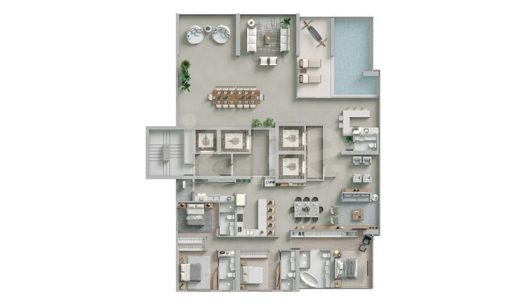 Planta — Garden 289,22 m²
