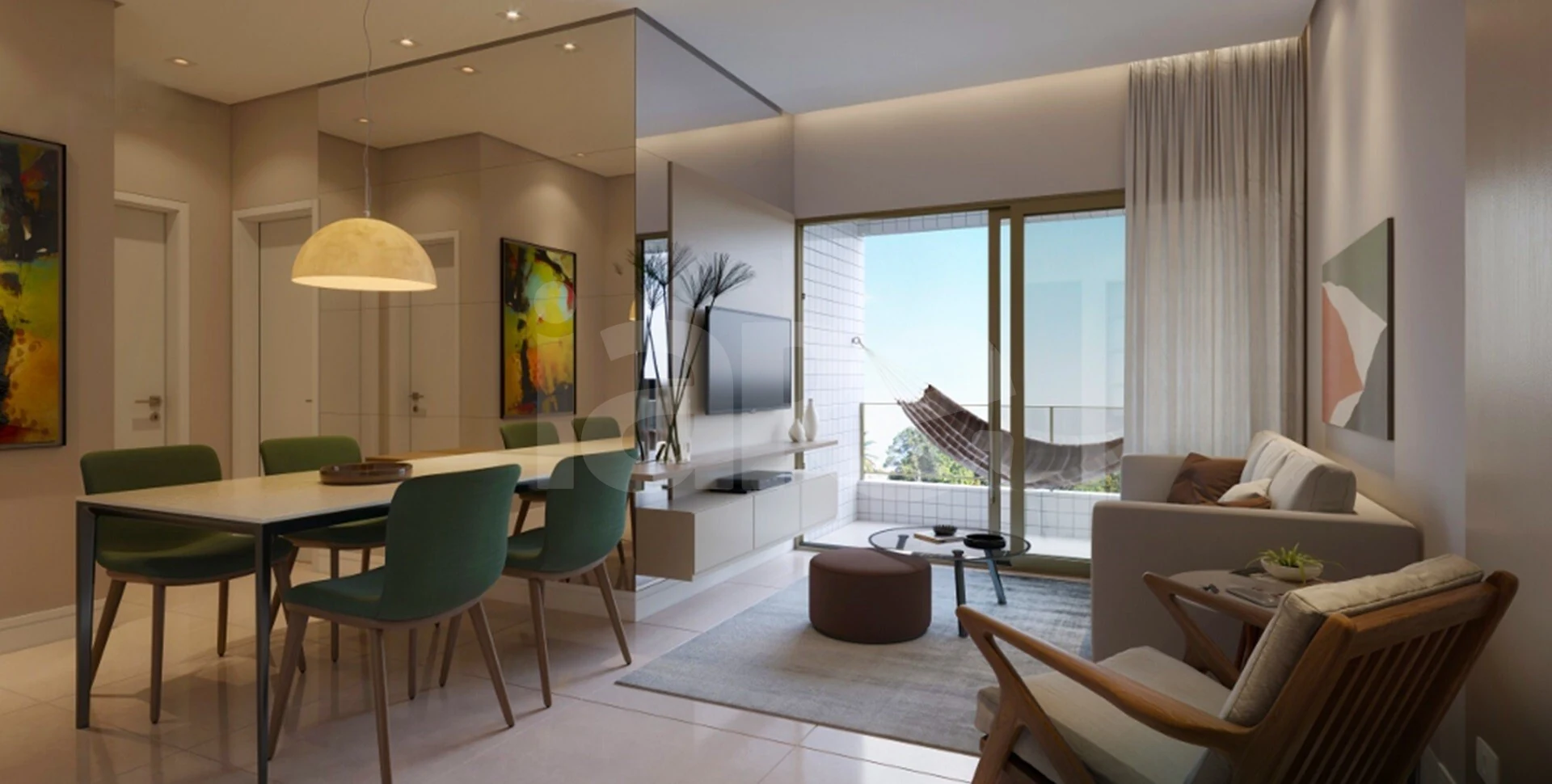 Paulo Ferreira - Apartamento com 58,43 m², em Casa Amarela — foto 2
