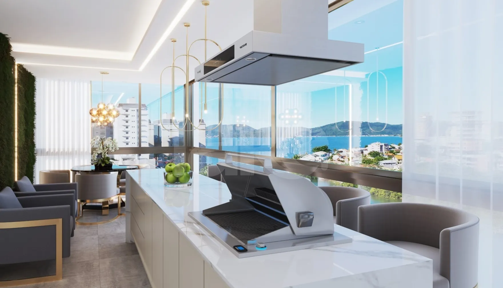 Ocean Hill Residence - Cobertura com 320,7 m², em Meia Praia — foto 8