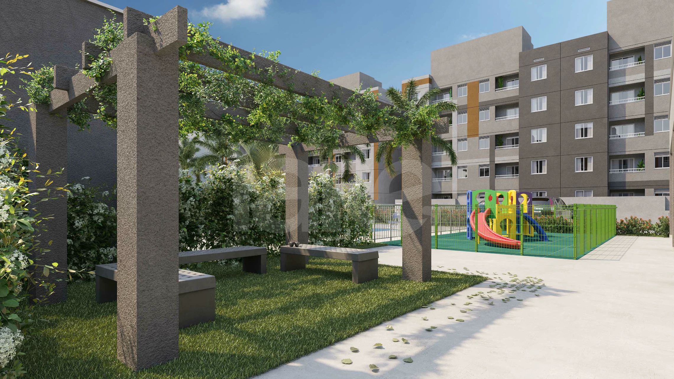 Ipê Amarelo Residencial - Apartamento com 37,18 m², em Campo Grande — foto 8