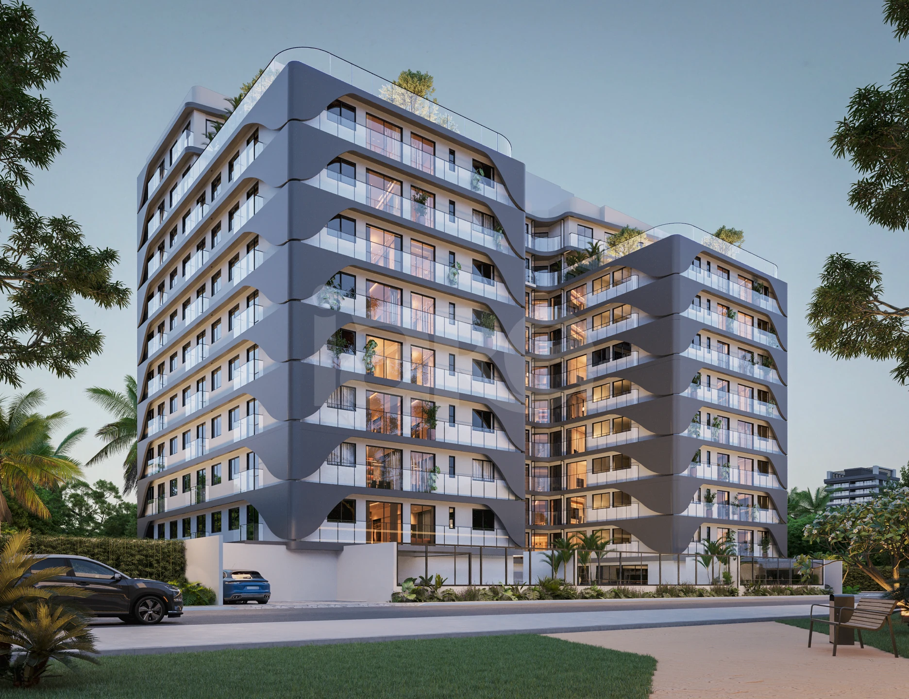 Allux Flat Resort - Garden com 33,97 m², em Intermares — foto 1