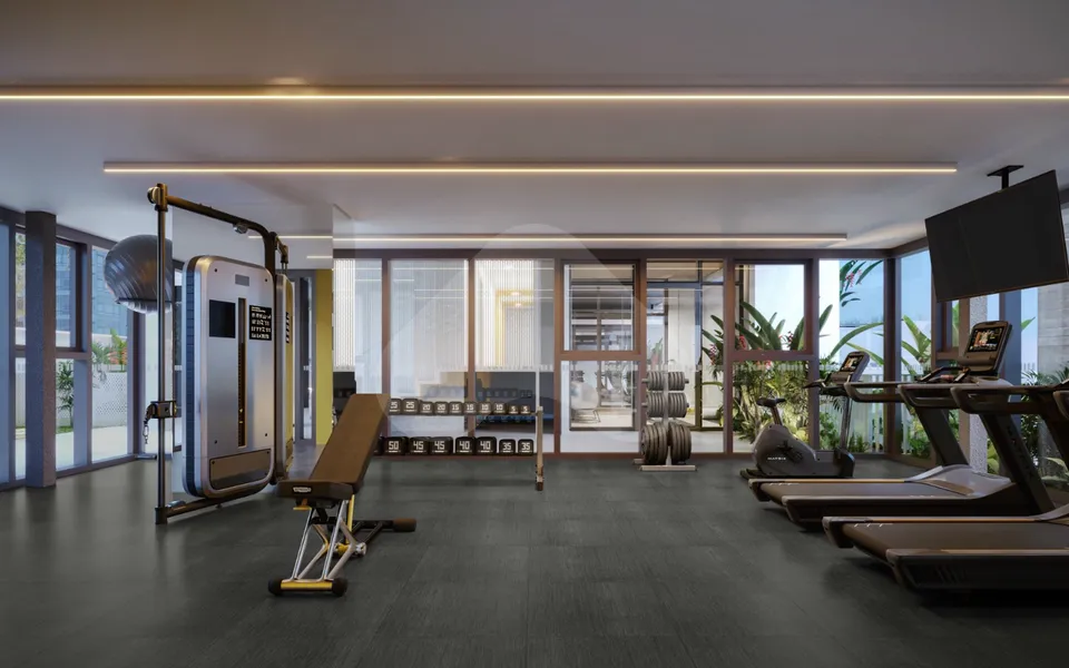 Cosmo Hype Living - Garden com 26,23 m², em Alto da Rua XV — foto 10