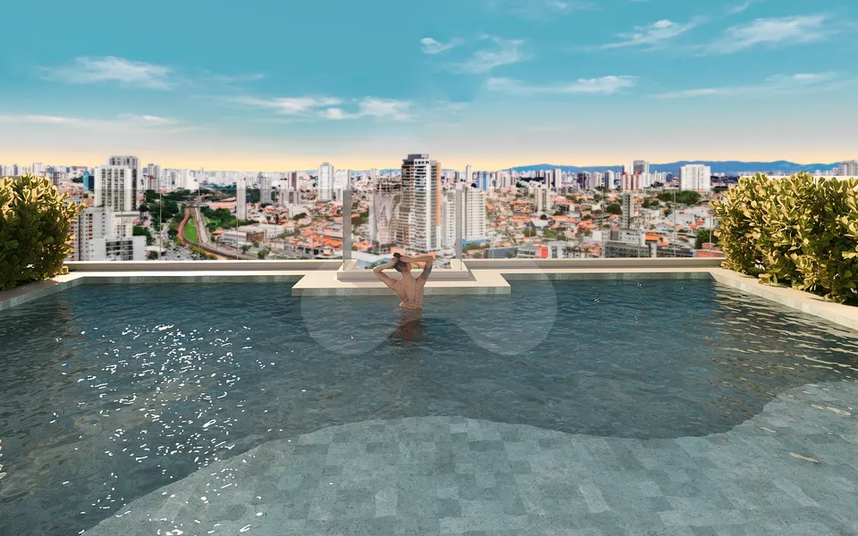myID Vista Guilhermina Esperança - Apartamento com 29,03 m², em Vila Guilhermina — foto 3