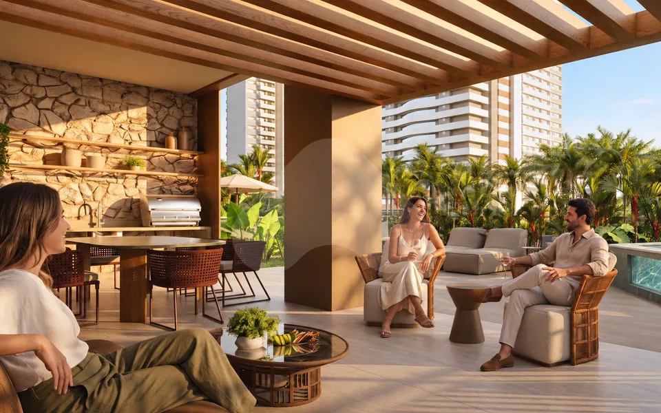 Beach Class Essence - Studio com 28,02 m², em Meireles — foto 8