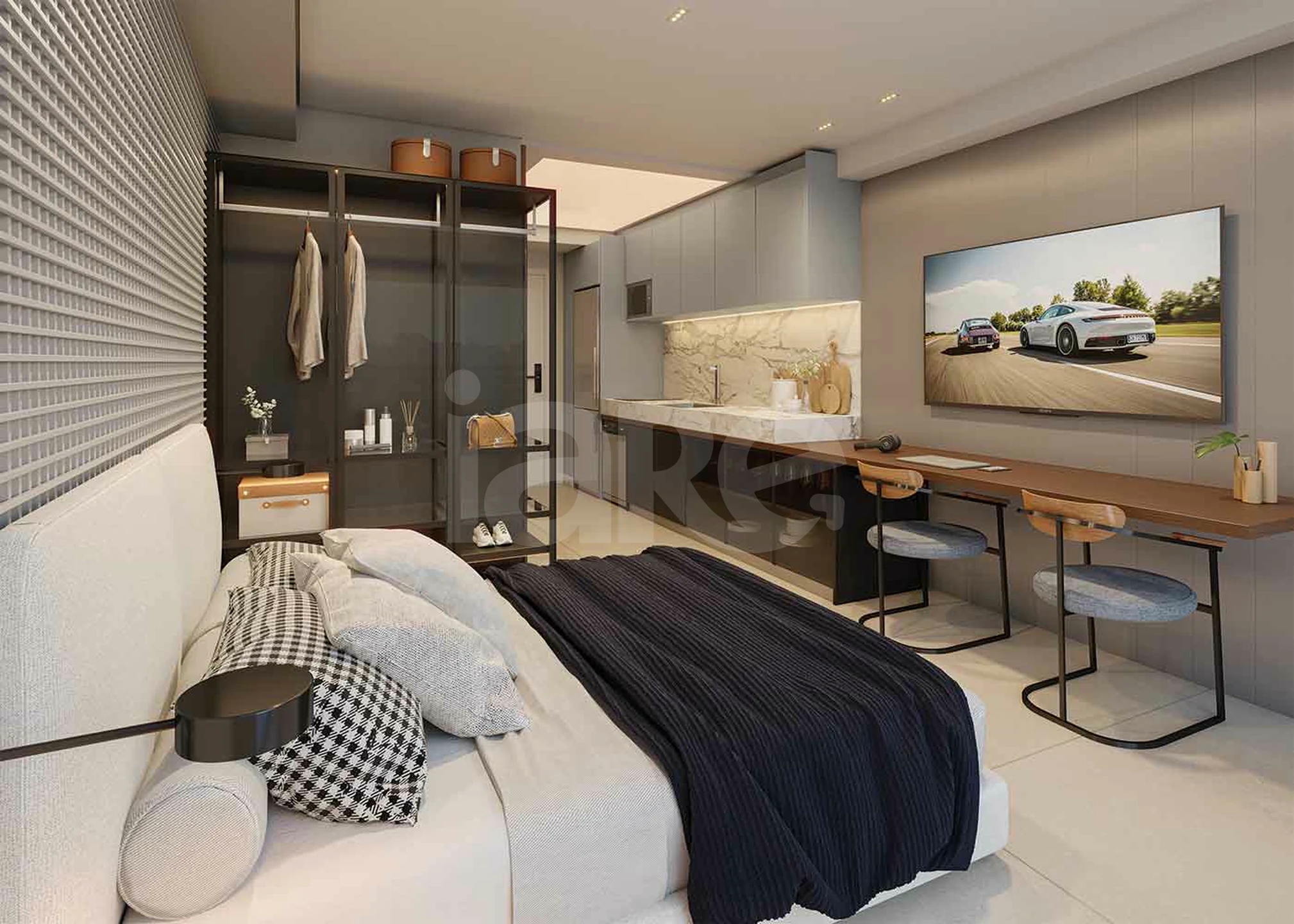 Blue Marine Home Resort - Apartamento com 56,47 m², em Vila Monte Alegre — foto 8