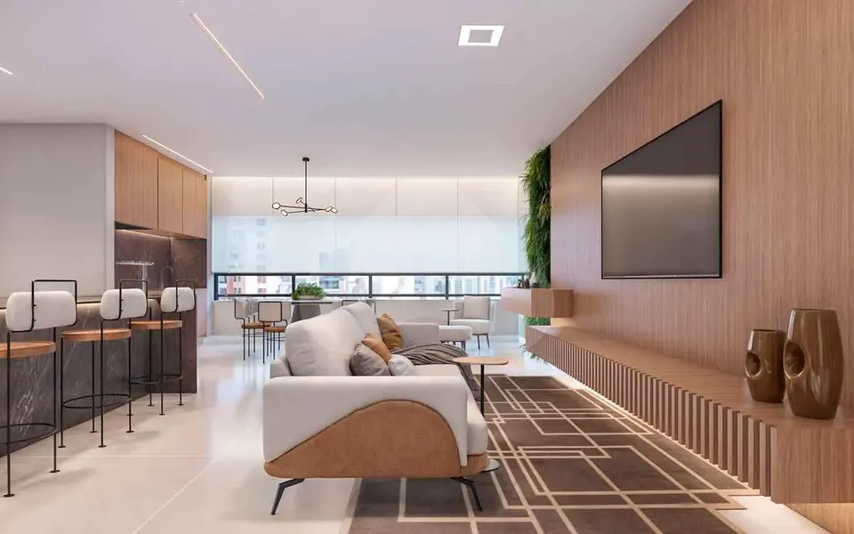 Skyline - Apartamento com 130,81 m², em Brooklin Novo — foto 29