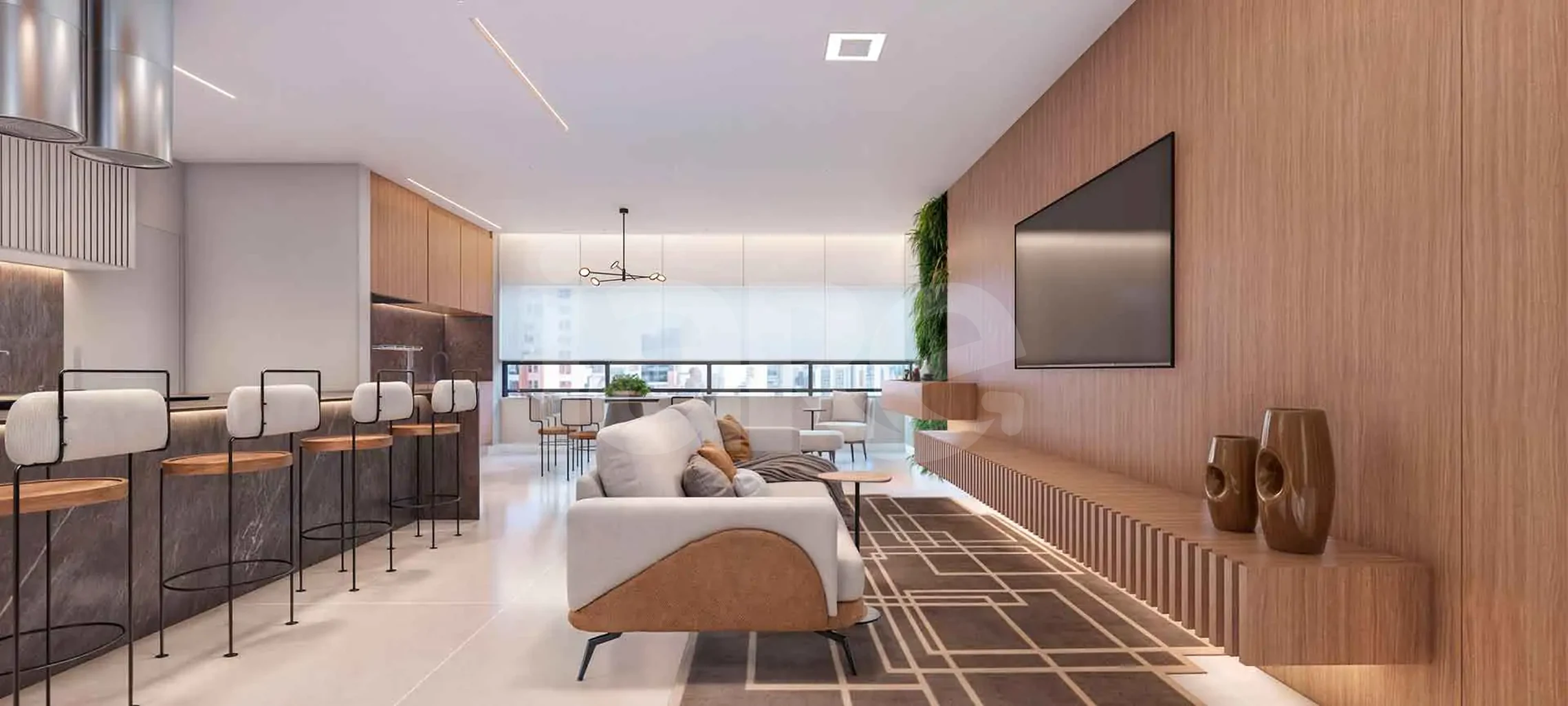 Skyline - Apartamento com 130,81 m², em Brooklin Novo — foto 29