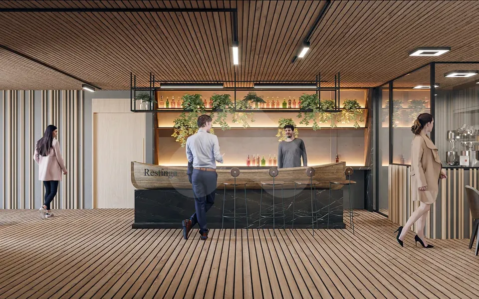 Restinga - Garden com 24,81 m², em Jardim Oceania — foto 5