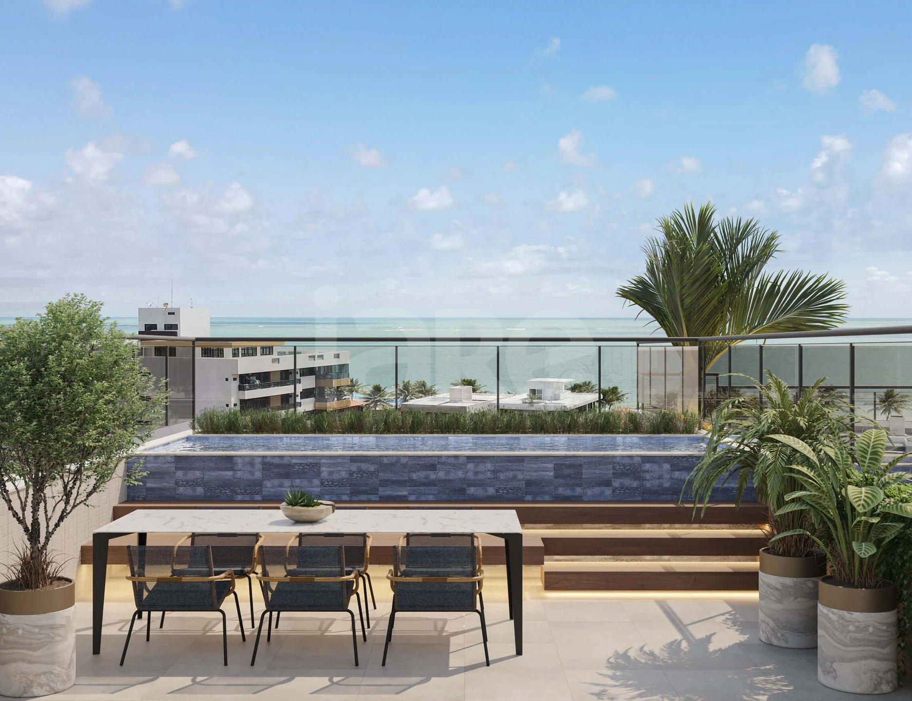 Porto Marino - Apartamento com 55,23 m², em Camboinha — foto 11