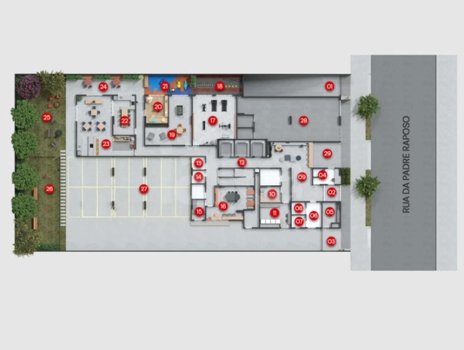 Planta — Implantação 2