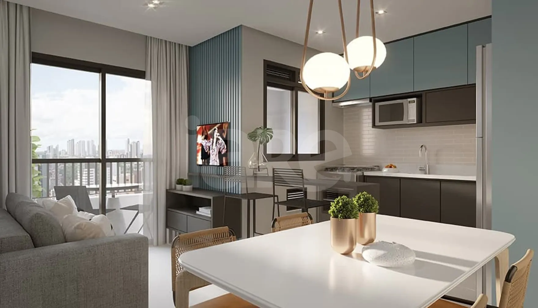 Bless RSF Jardim Esperança - Apartamento com 48,01 m², em Vila Industrial — foto 3
