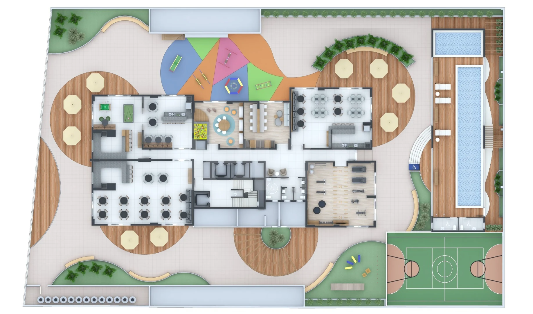 Planta — Pavimento 4