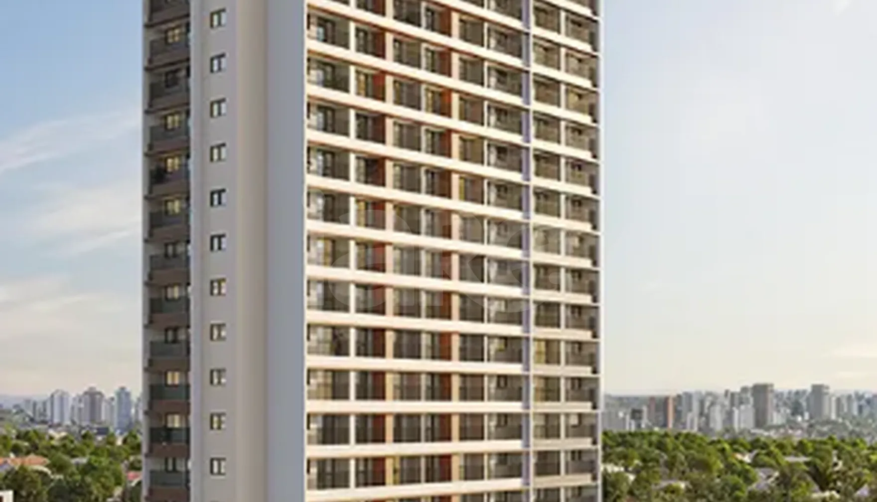 Very Estação Faria Lima - Apartamento com 30,12 m², em Pinheiros — foto 1