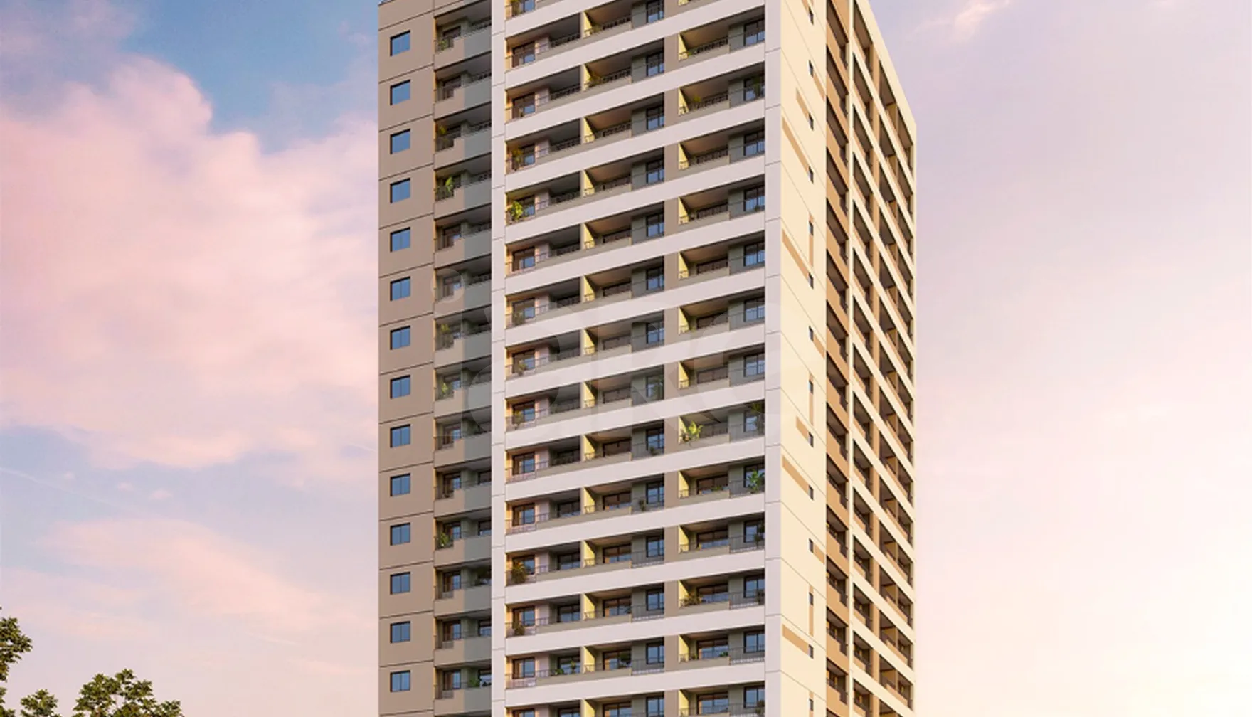 Today Platina - Apartamento com 40,82 m², em Vila Azevedo — foto 1