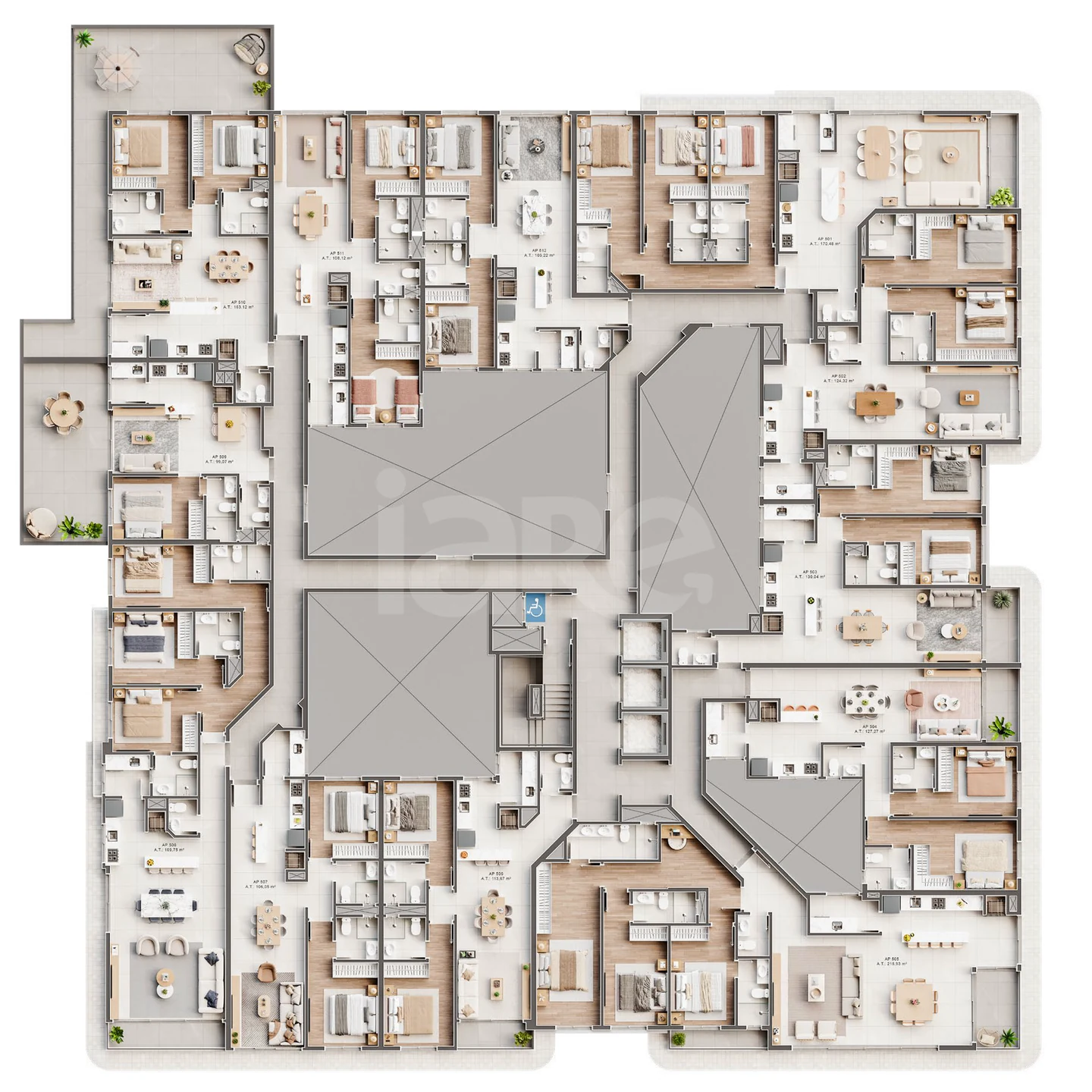 Planta — Pavimento 05