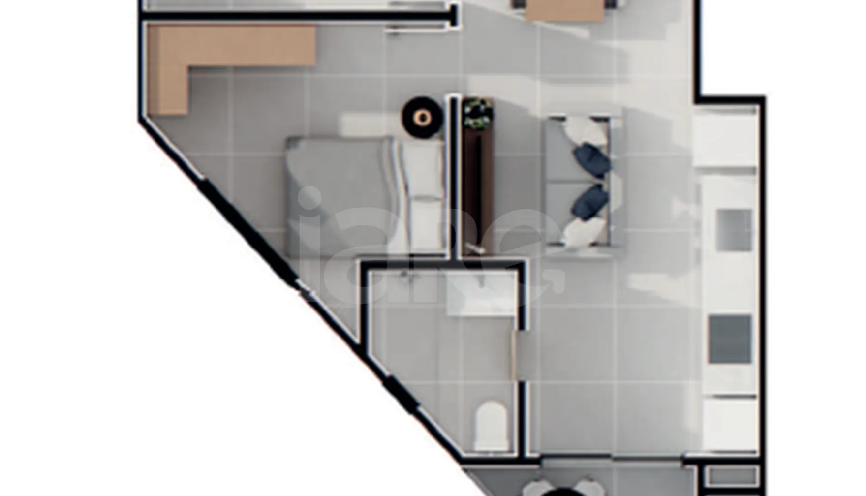 Planta — Cobertura Horizontal 103,4 m²
