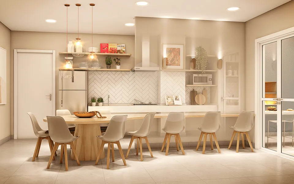 Vision Campestre - Apartamento com 44,19 m², em Campestre — foto 4