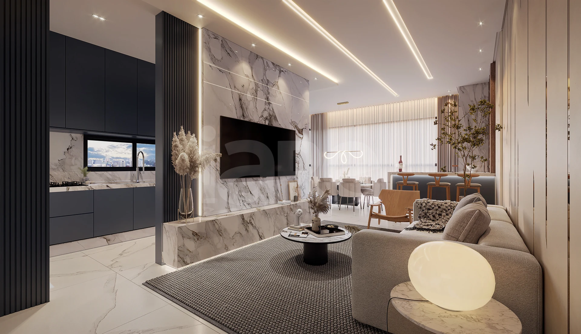 Volo Lumini - Apartamento com 113,4 m², em Meia Praia — foto 2