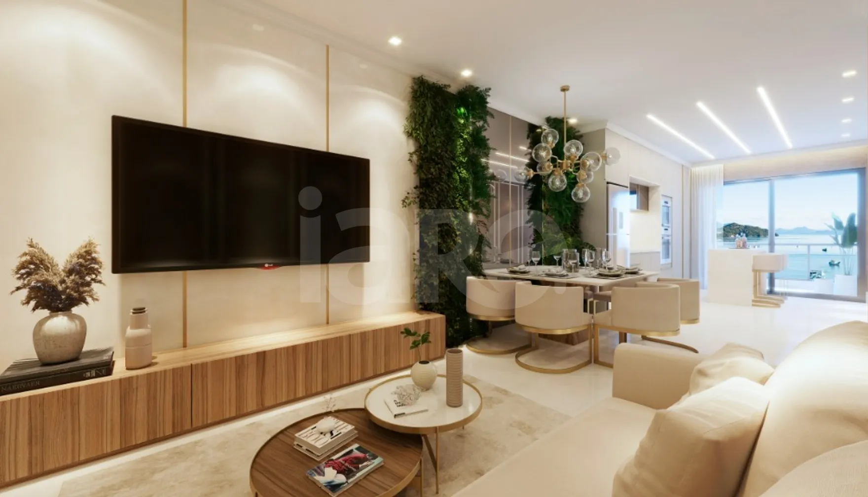 Tramonto Del Mare - Apartamento com 96,02 m², em Canto Grande — foto 2