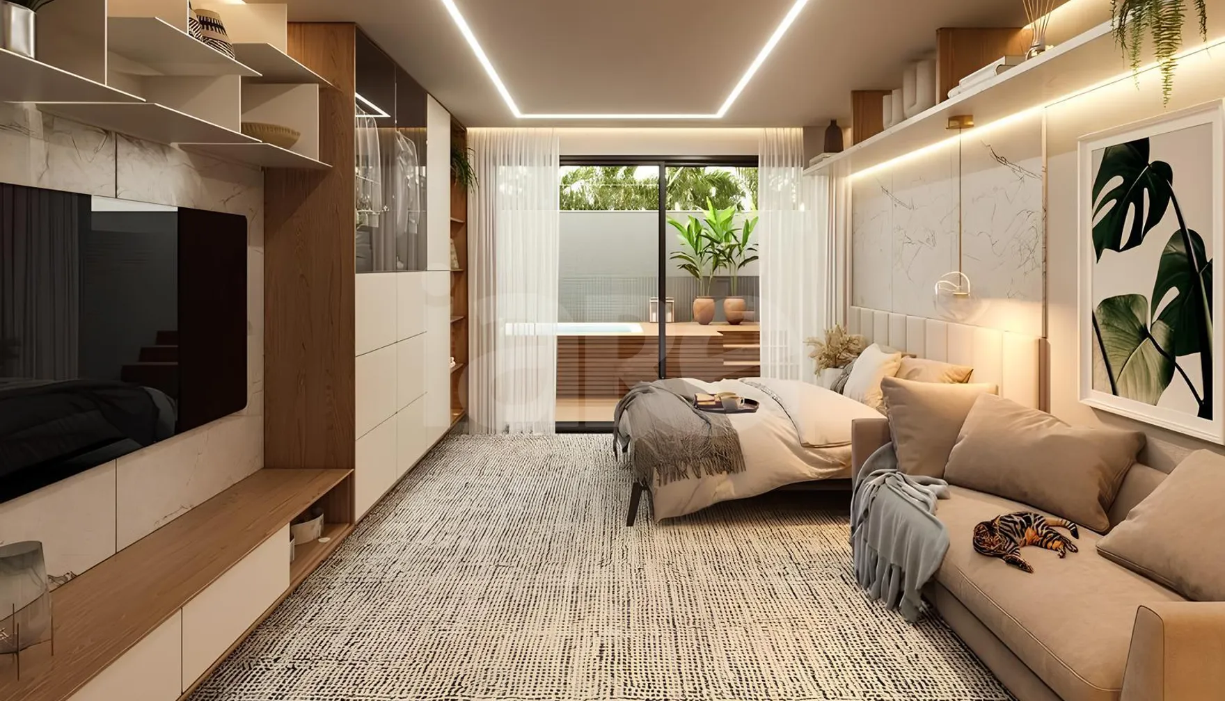 Arian - Studio com 27,27 m², em Intermares — foto 2