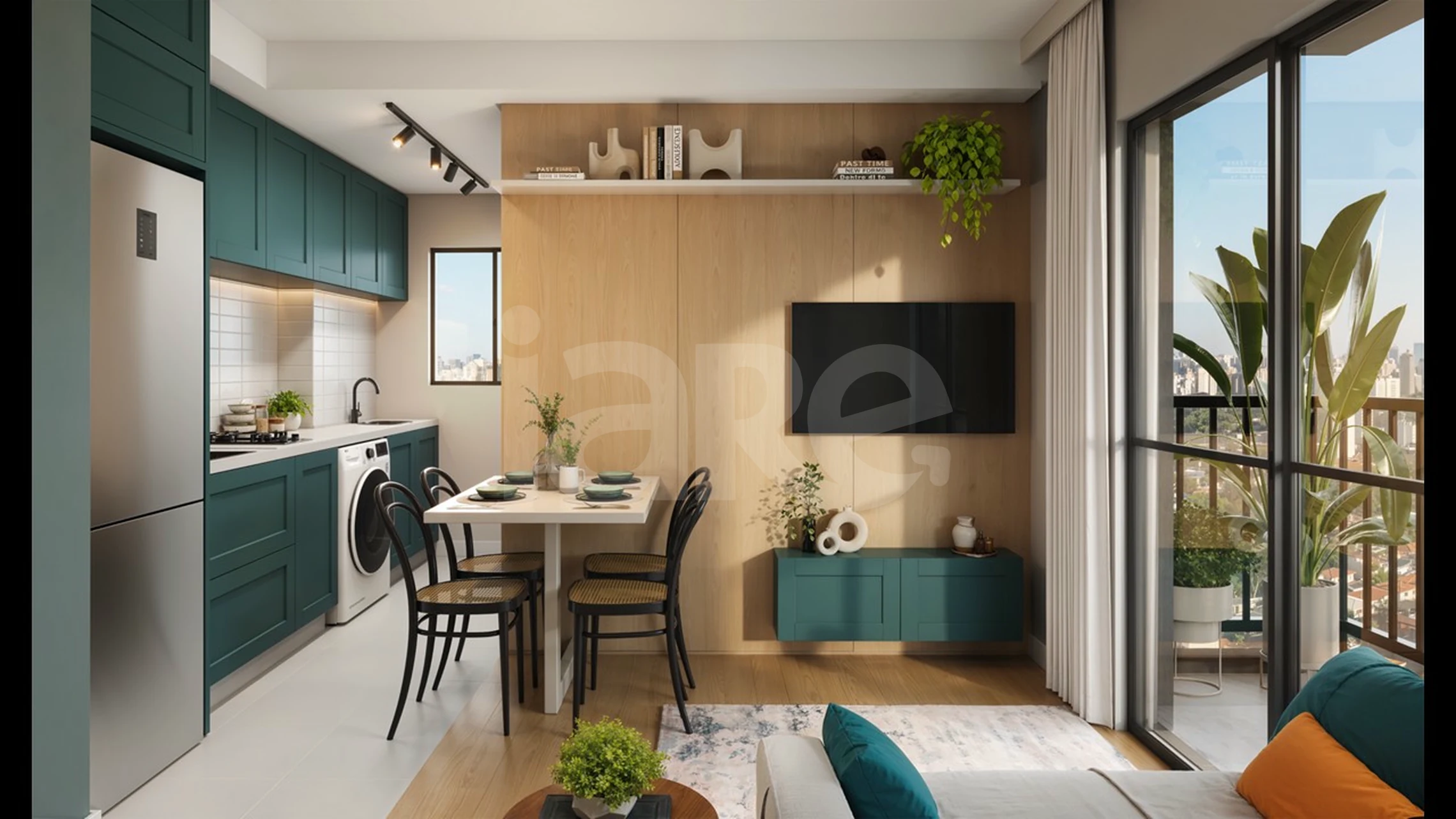 Elos Novo Prado - Apartamento com 33,63 m², em Prado Velho — foto 2
