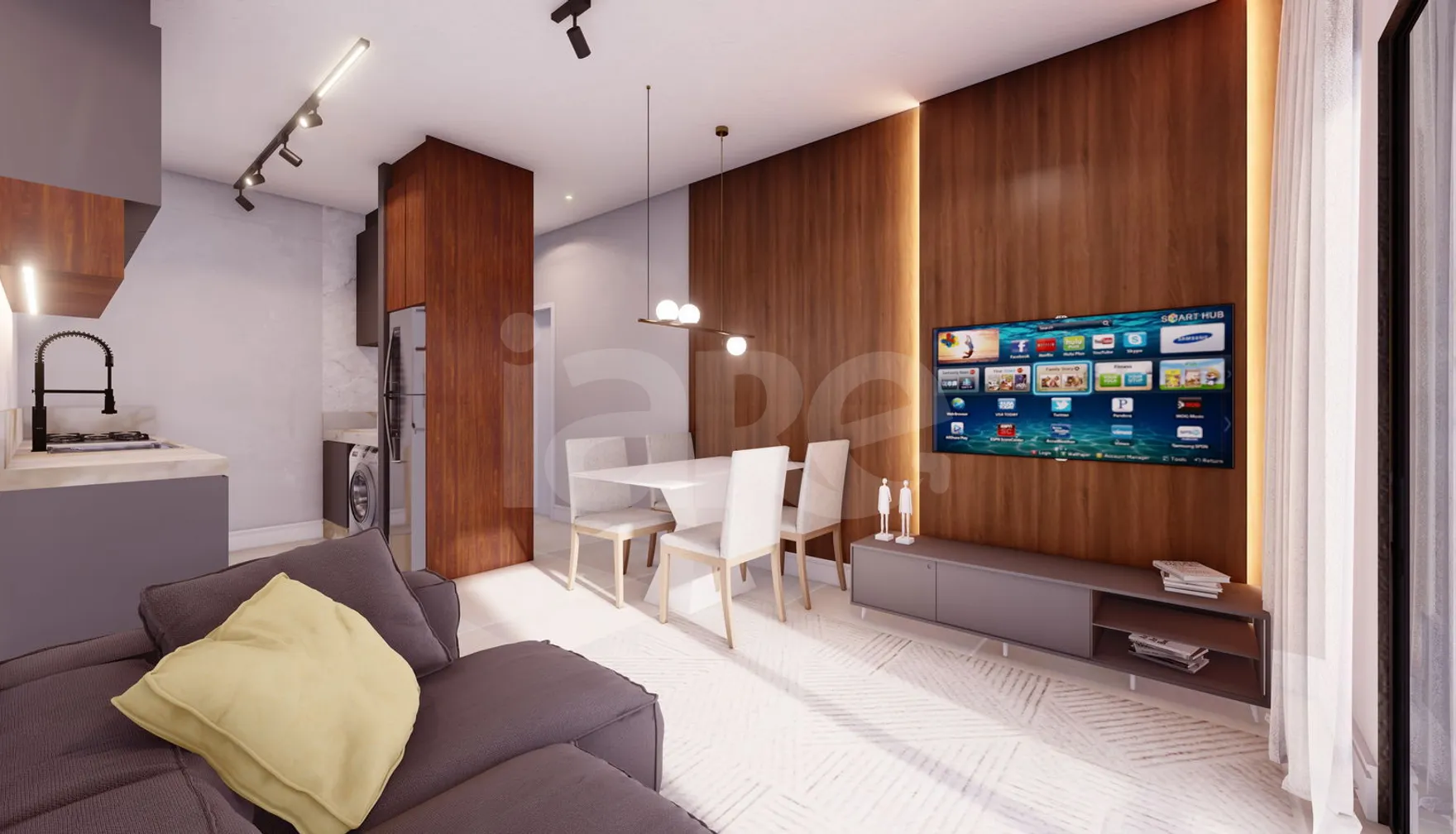 Spazio Haja Residencial - Apartamento com 56 m², em Várzea — foto 3