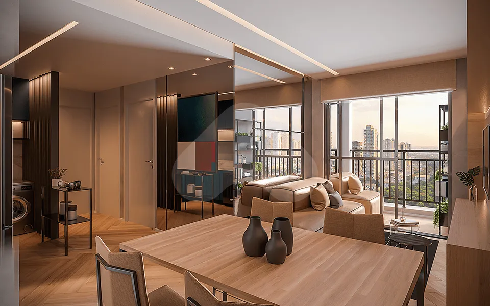Parque Diálogo Padre Adelino Smart - Apartamento com 60,8 m², em Quarta Parada — foto 3