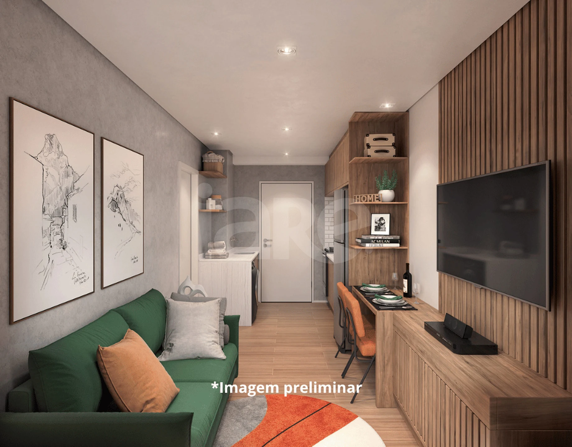Botânica Santana - Apartamento com 24 m², em Santana — foto 4
