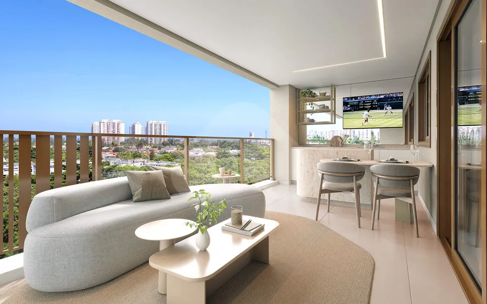 Woods Park Design by Edsa - Apartamento com 100,69 m², em Barra da Tijuca — foto 7
