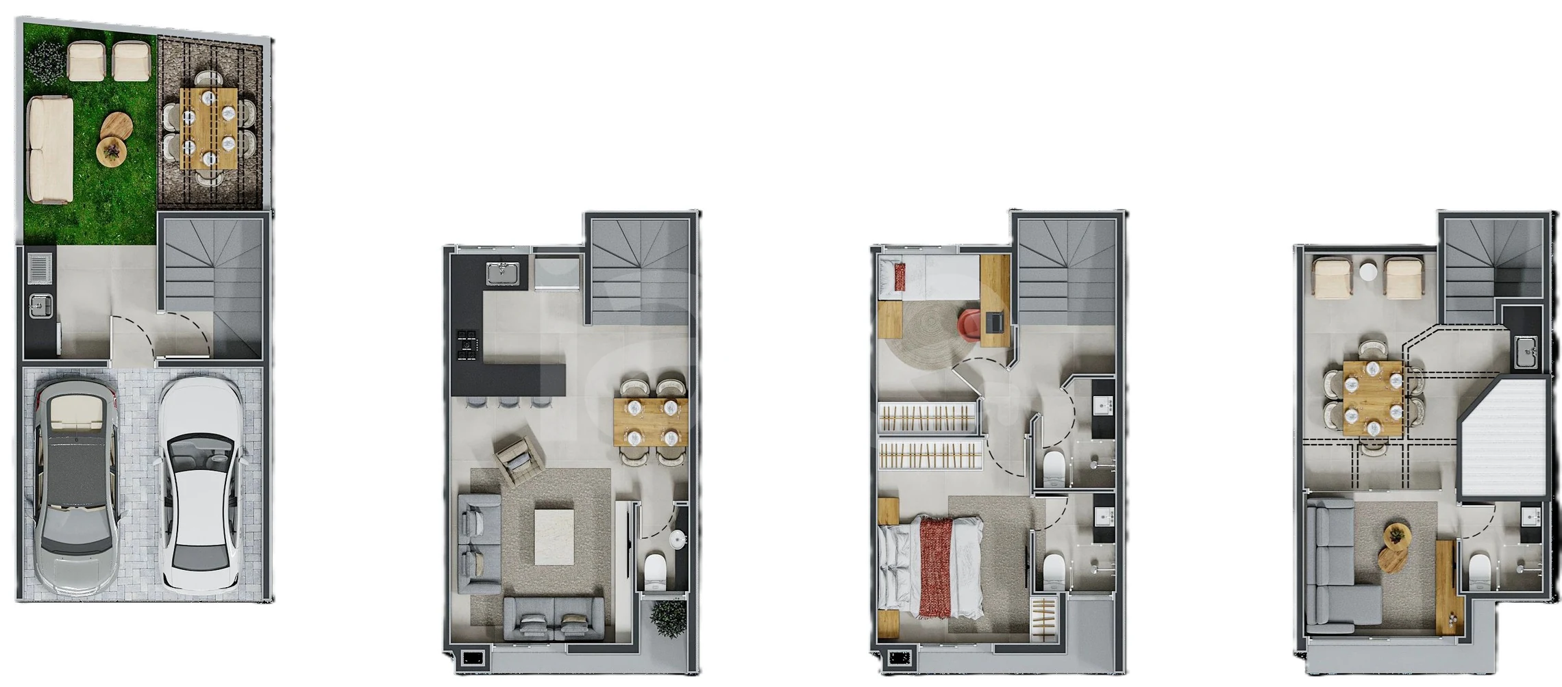 Planta — Casa em Condomínio 178,76 m²