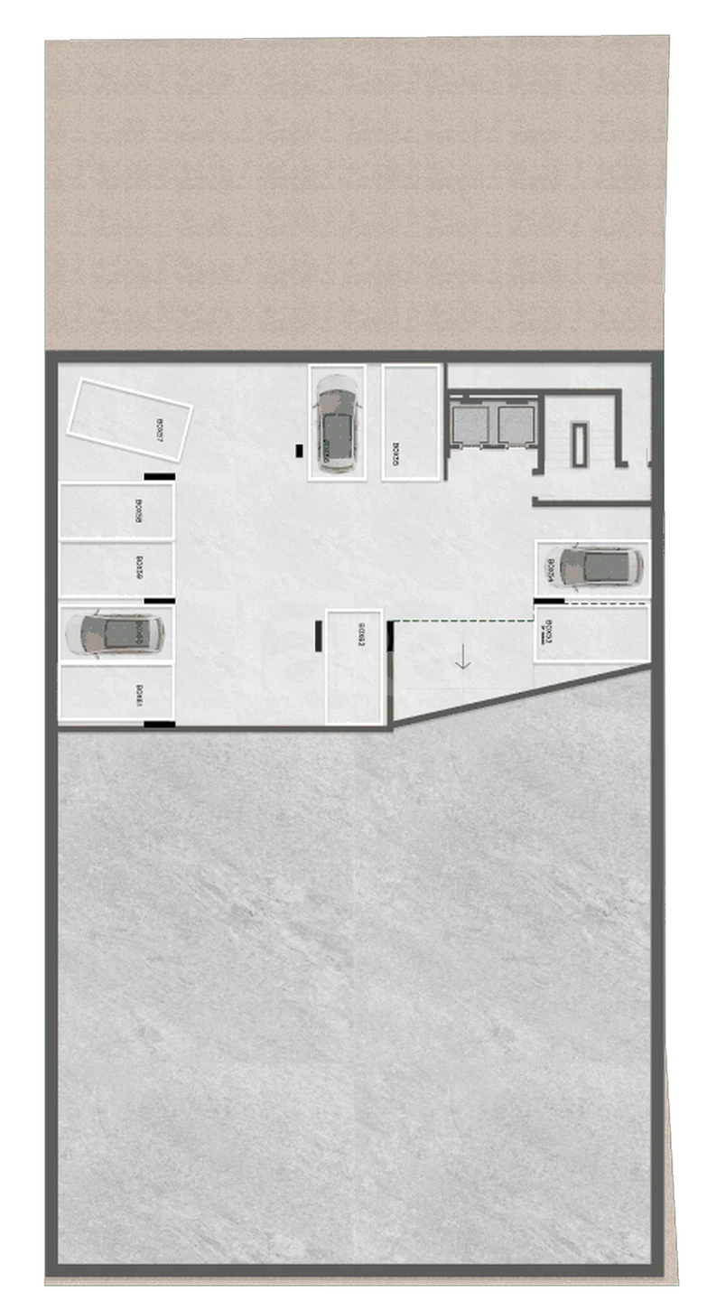 Planta — Pavimento subsolo 3