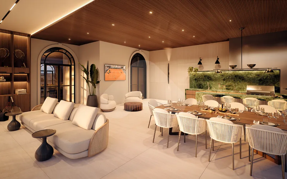 Château Jardin Harmonie - Apartamento com 185,1 m², em Vila Tramontano — foto 9