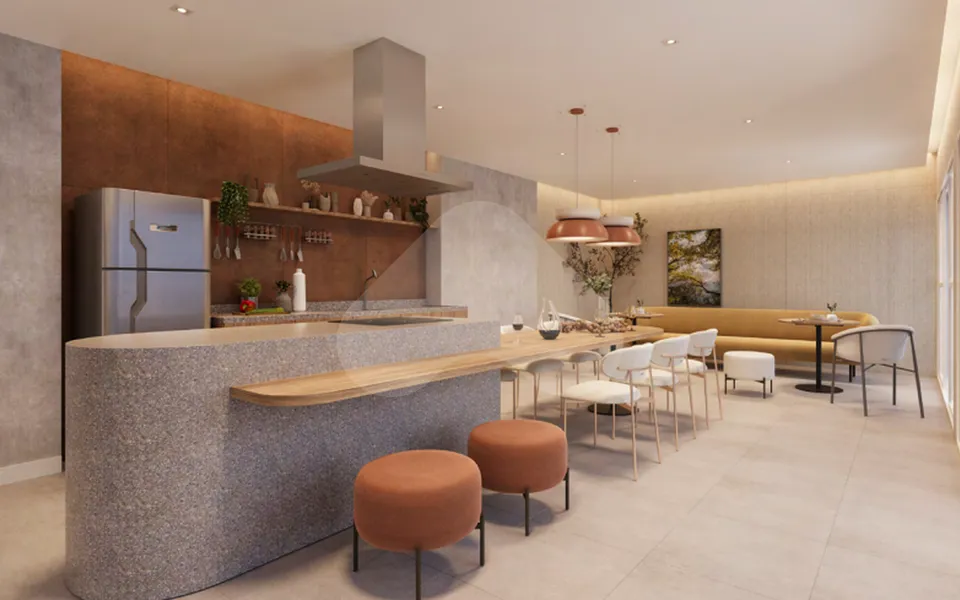 Monumental Residencial Conx - Apartamento com 29,66 m², em Santo Amaro — foto 21