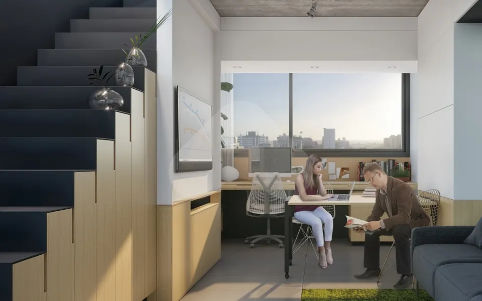 Praça4 - Studio com 35,98 m², em Menino Deus — foto 35