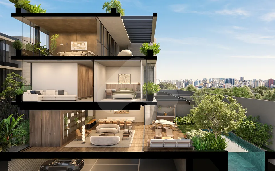 Relva - Casa com 697,48 m², em Alto de Pinheiros — foto 12
