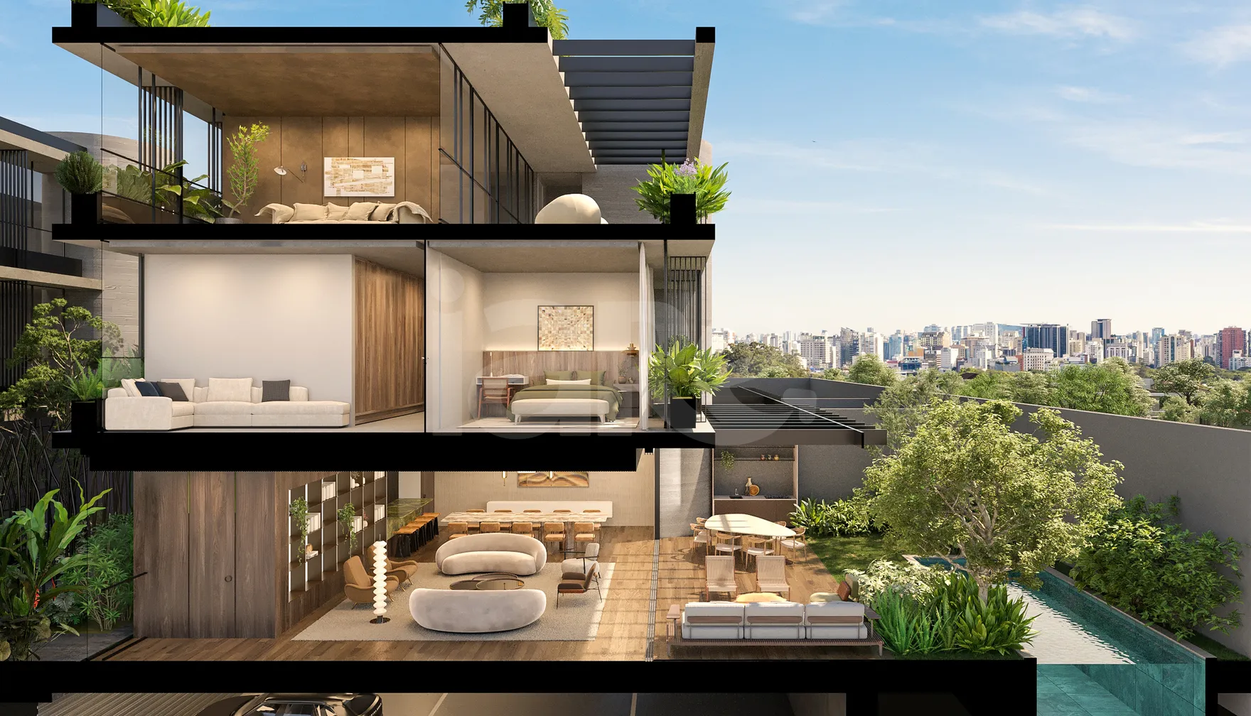 Relva - Casa com 697,48 m², em Alto de Pinheiros — foto 12