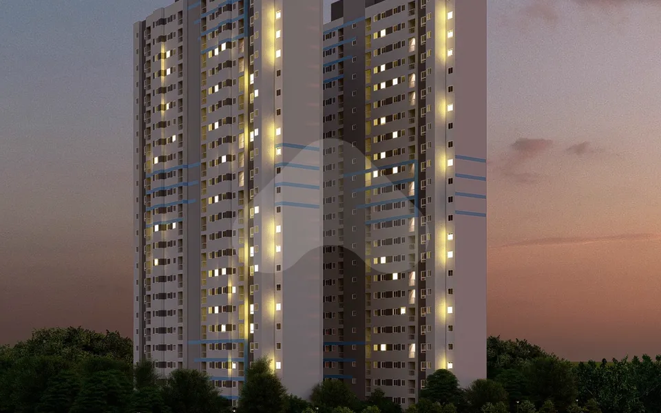 Longitude Città - Apartamento com 26,65 m², em Chácara Santa Etelvina — foto 2