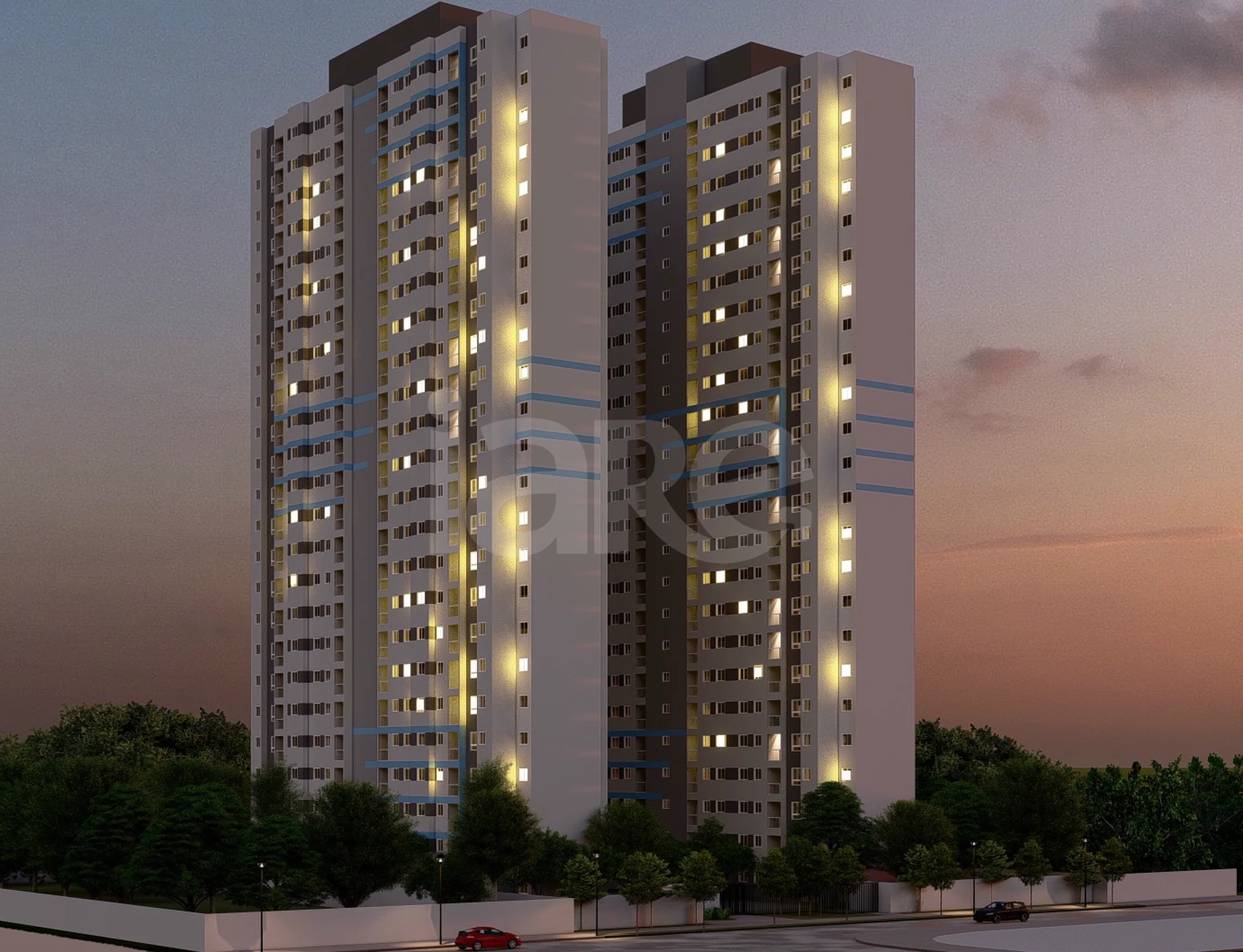 Longitude Città - Apartamento com 28,08 m², em Chácara Santa Etelvina — foto 2