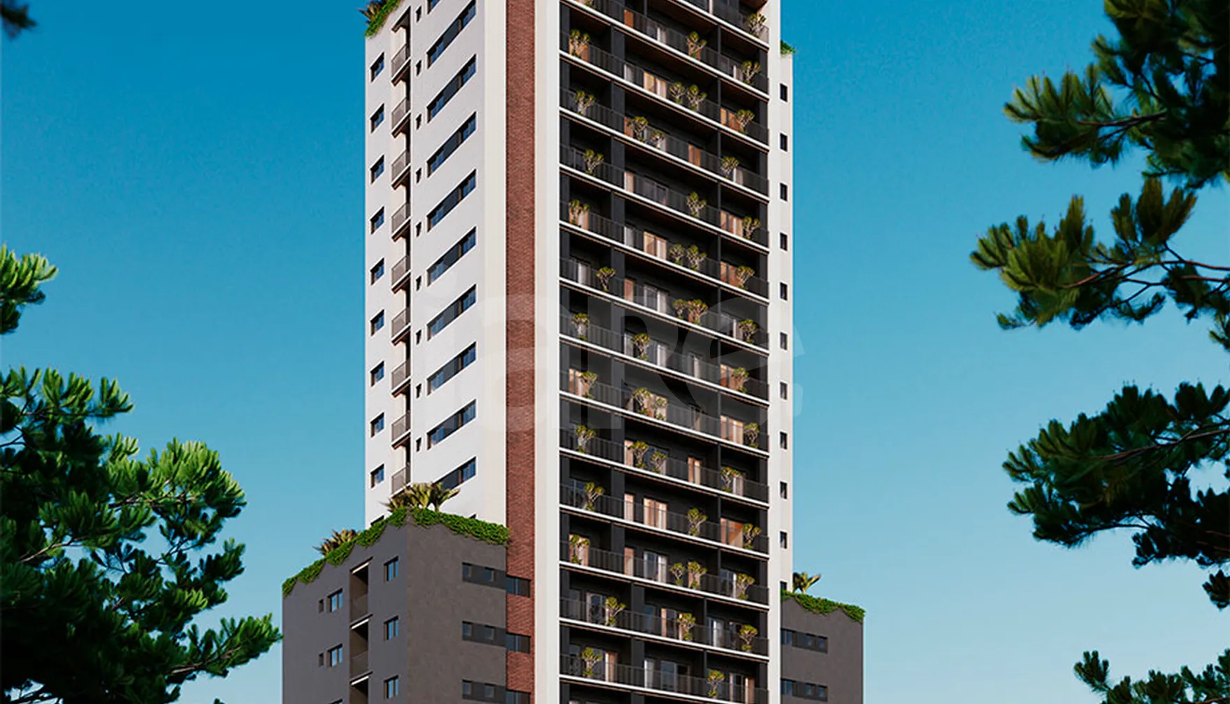Zion Jardim Botânico - Apartamento com 36,22 m², em Cristo Rei — foto 1