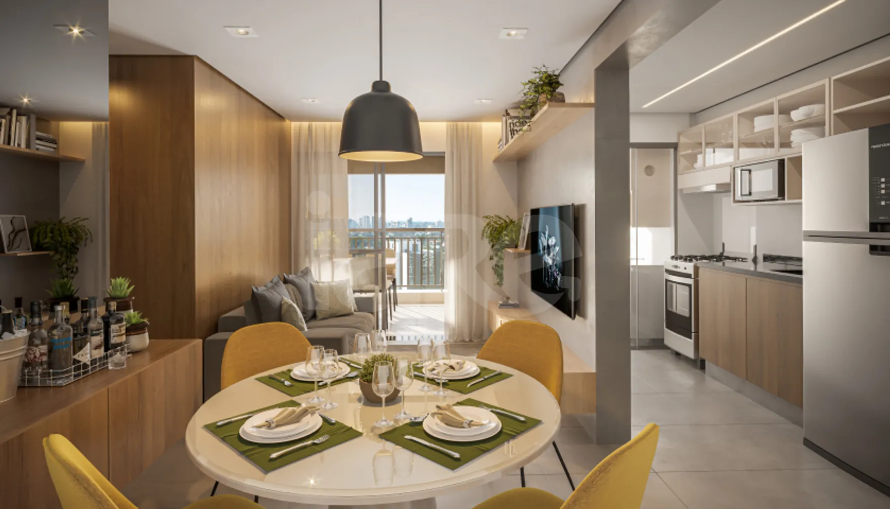 Praça Diálogo Patriarca - Apartamento com 89,89 m², em Cidade Patriarca — foto 4