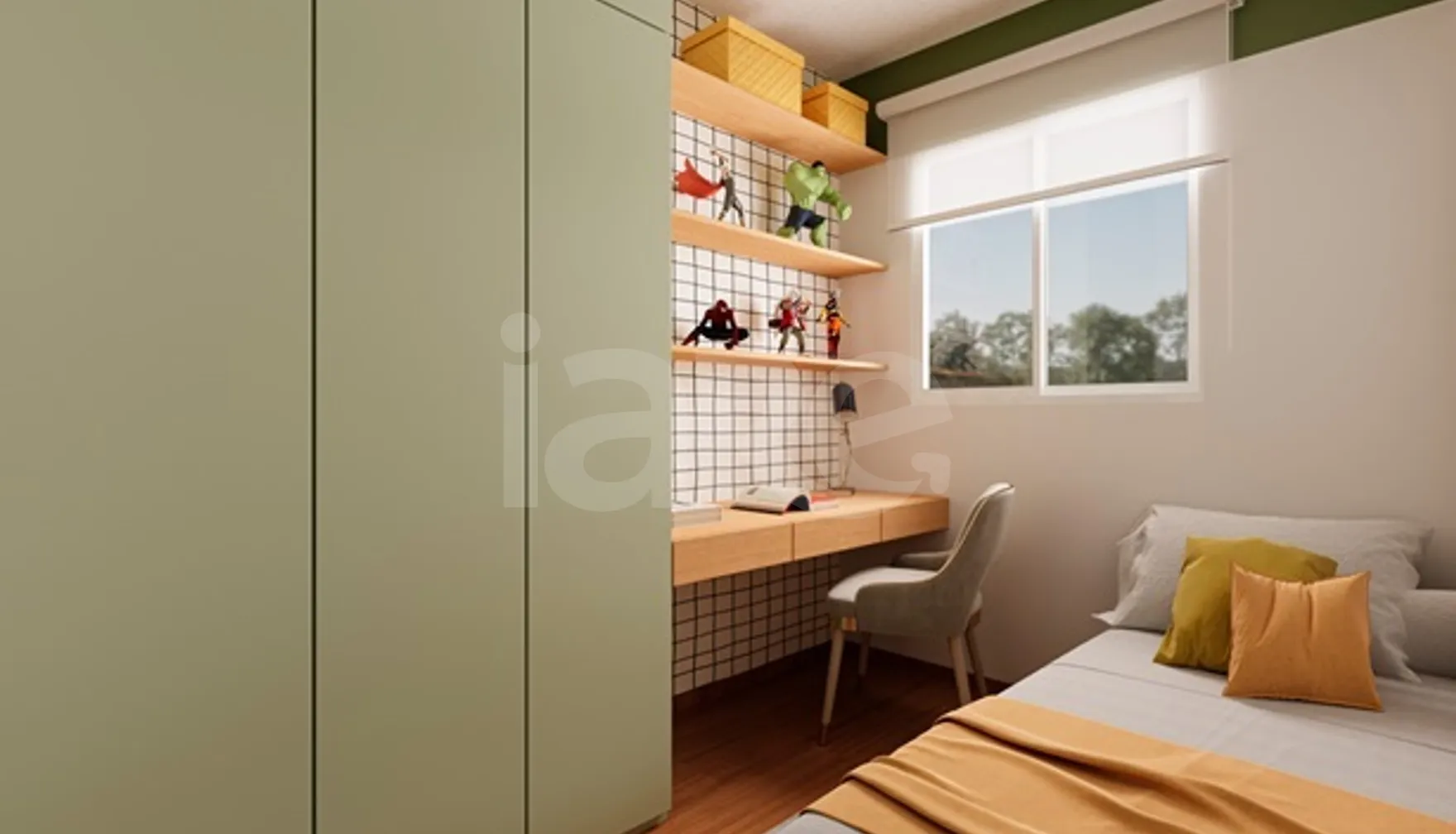 Primavera Garden - Apartamento com 35,36 m², em Jardim Primavera — foto 4