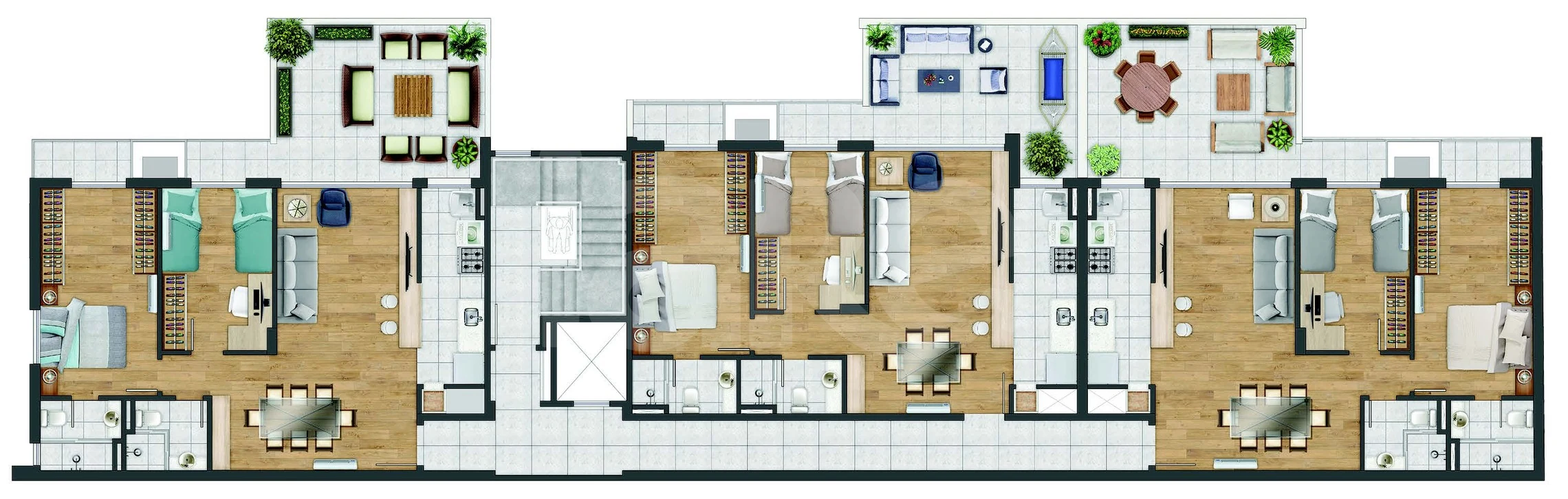Planta — Pavimento 2