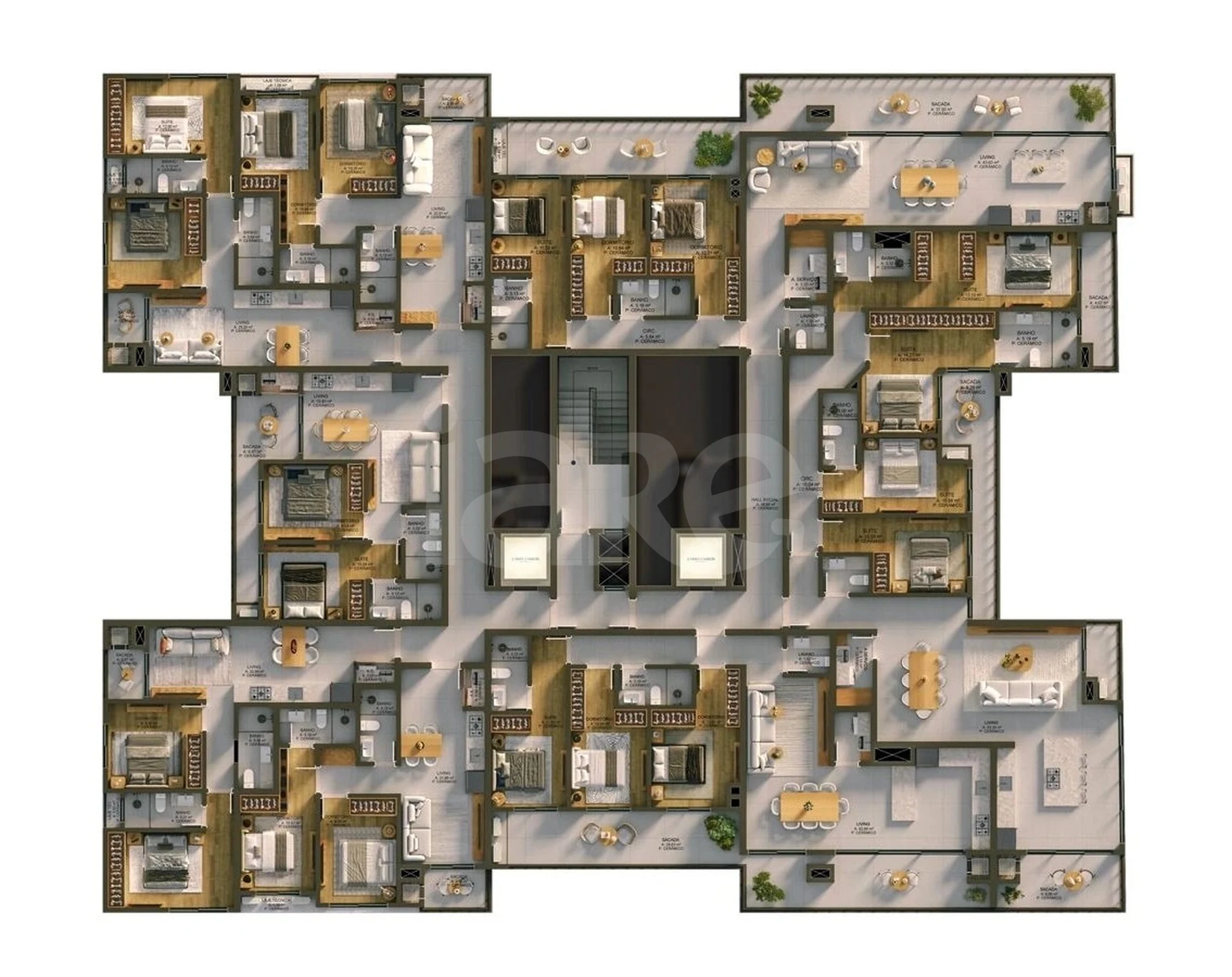 Planta — Pavimento 05