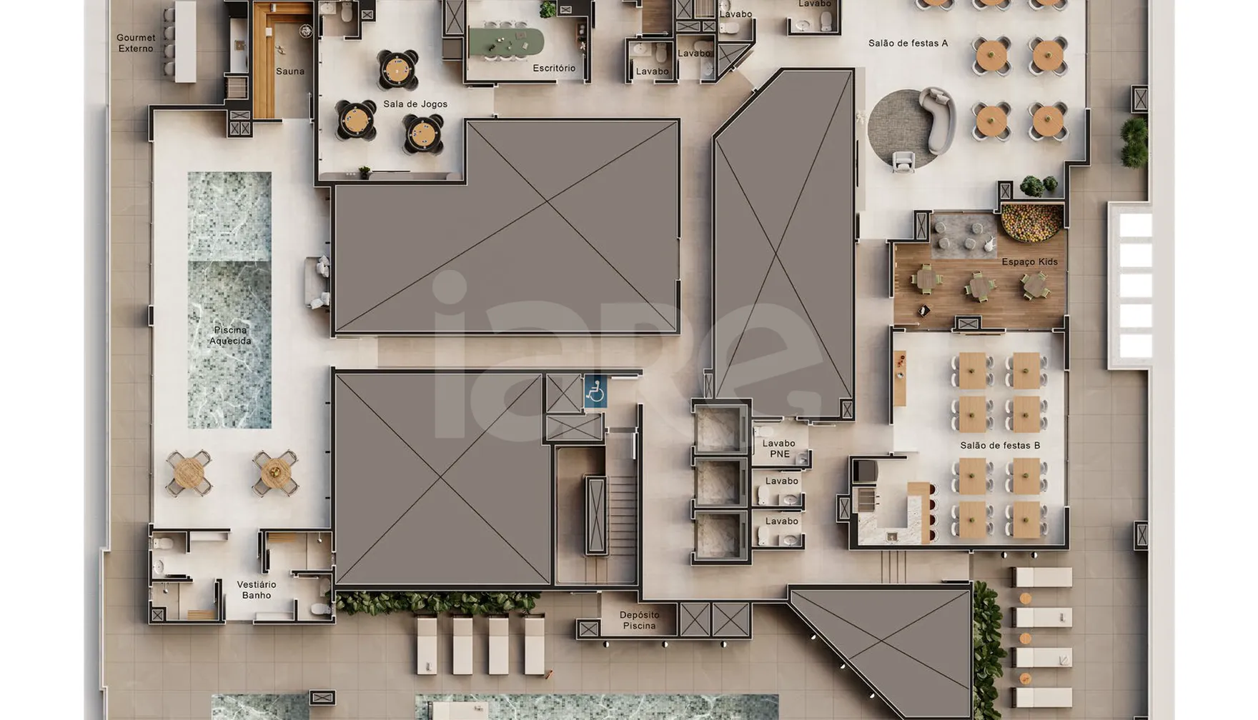 Planta — Pavimento 15