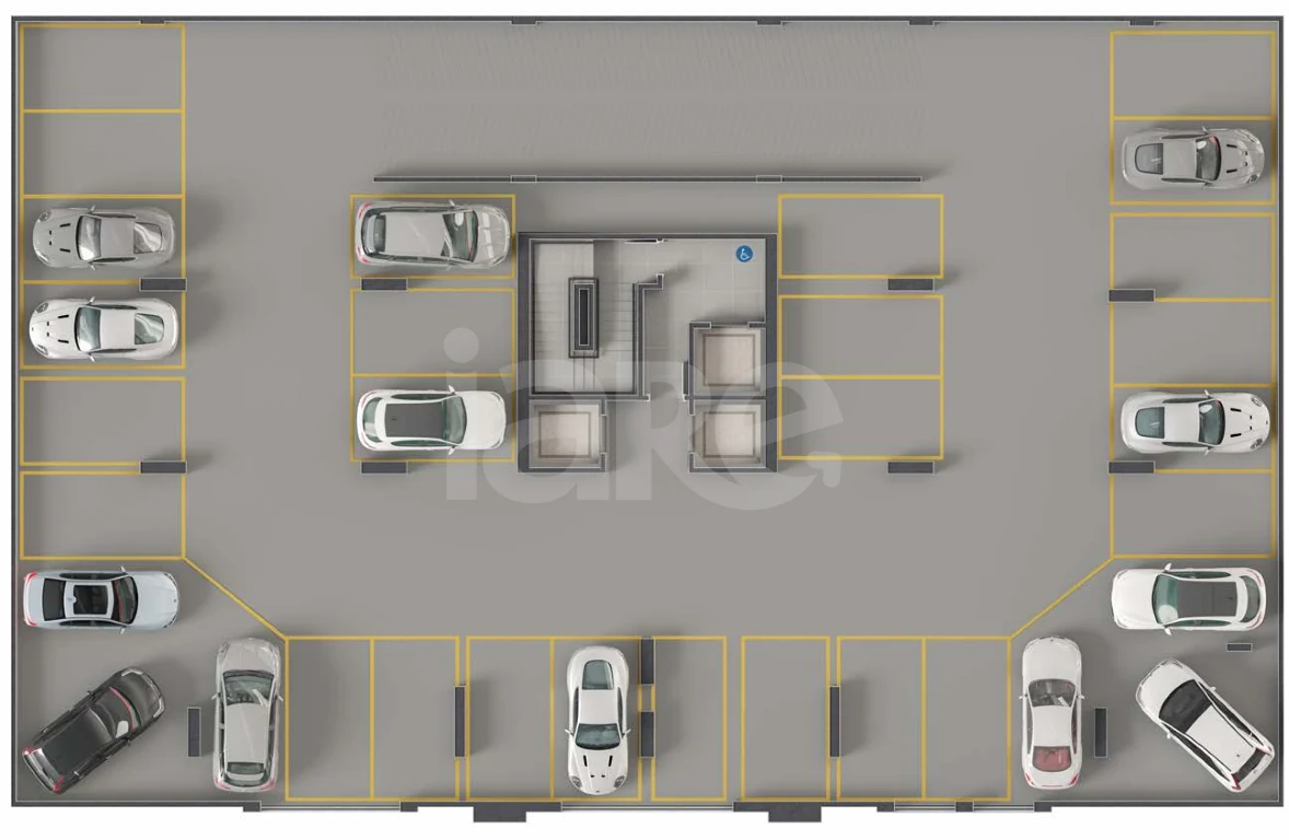 Planta — Pavimento garagem