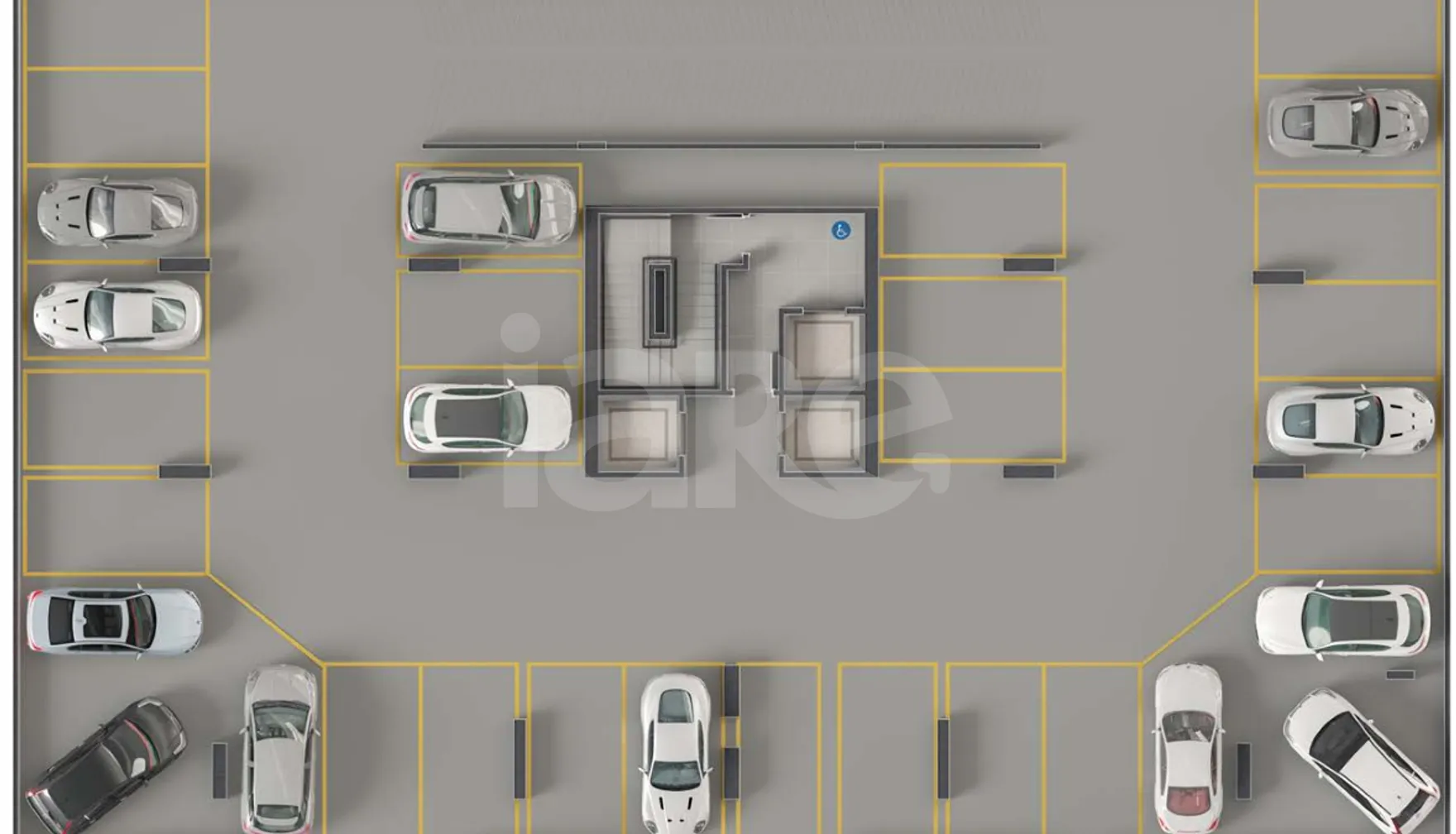 Planta — Pavimento garagem