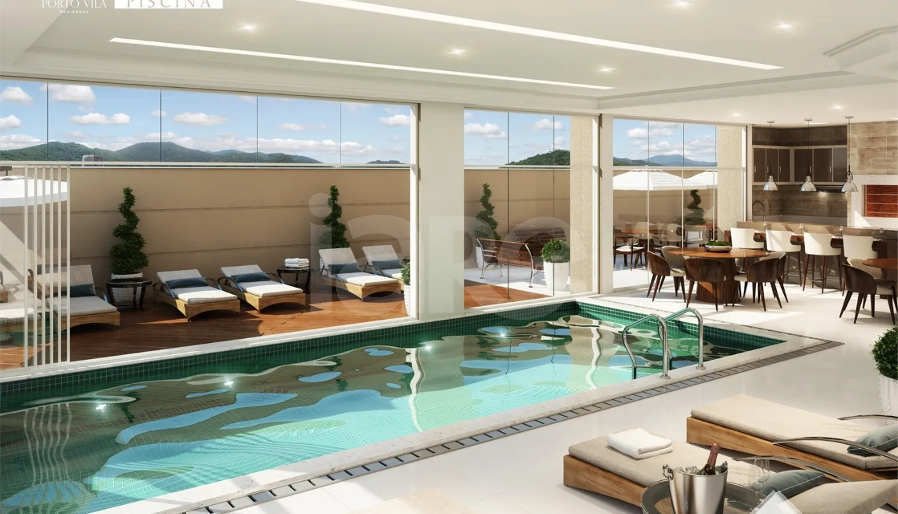 Porto Vila - Apartamento com 182,5 m², em Meia Praia — foto 12